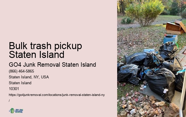 Clutter removal Bulk trash pickup Staten Island
