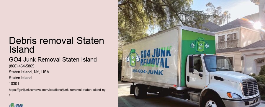 Debris removal Staten Island disaster clean-up services