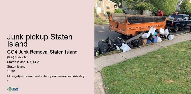 Secure junk removal Junk pickup Staten Island