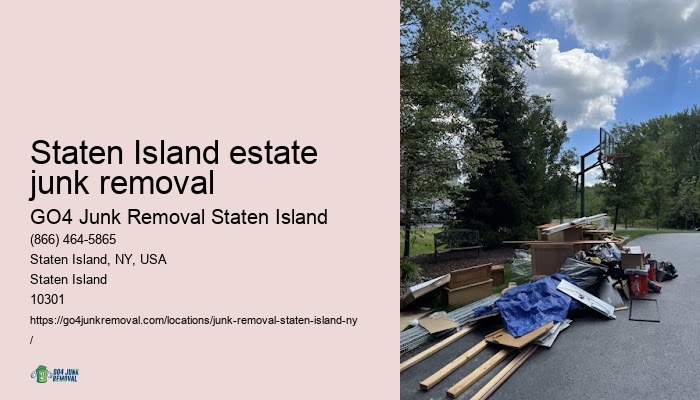 Staten Island estate junk removal mattress disposal service