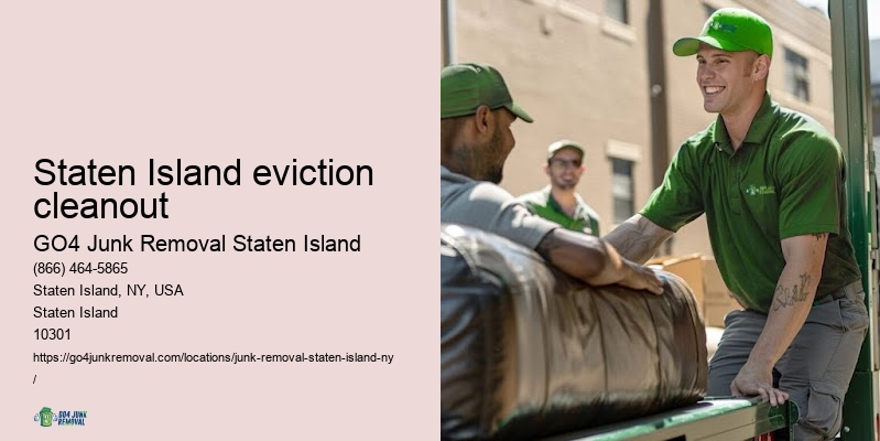 Staten Island eviction cleanout junk removal experts